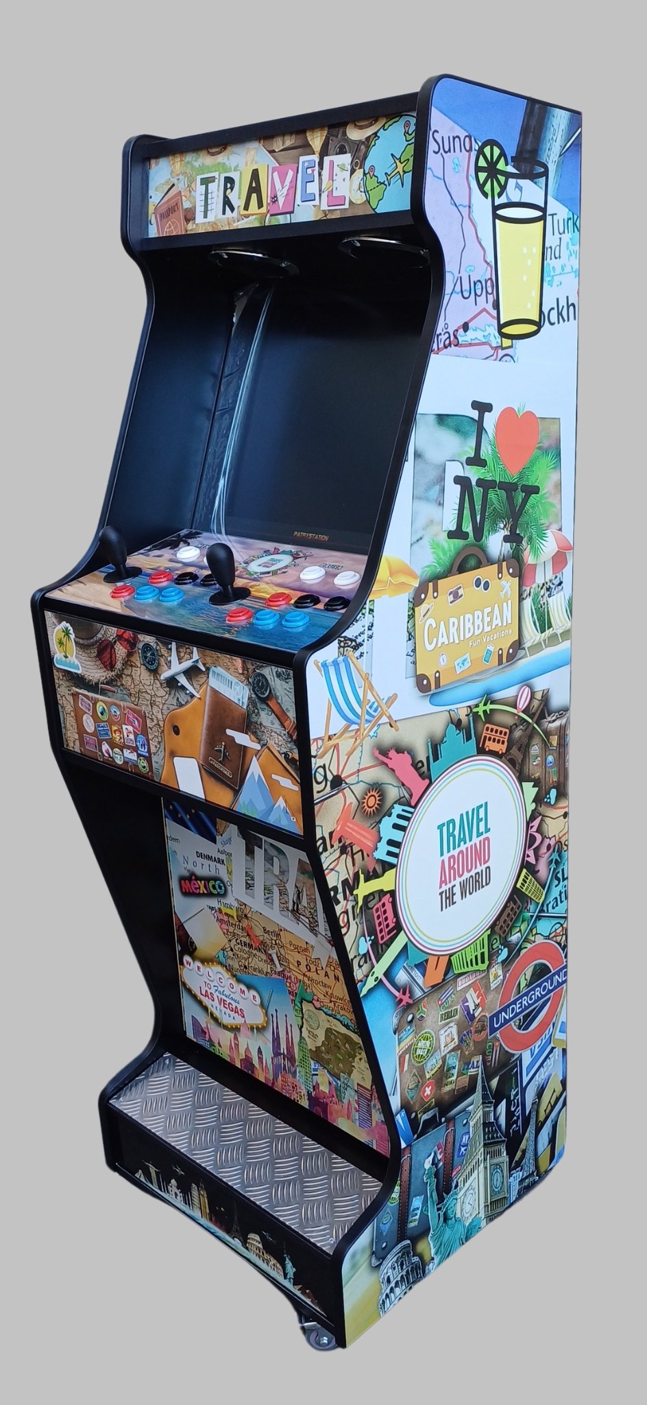 Máquina arcade: Patrystation Arcade Modelo Domos 1 pieza 2800 juegos